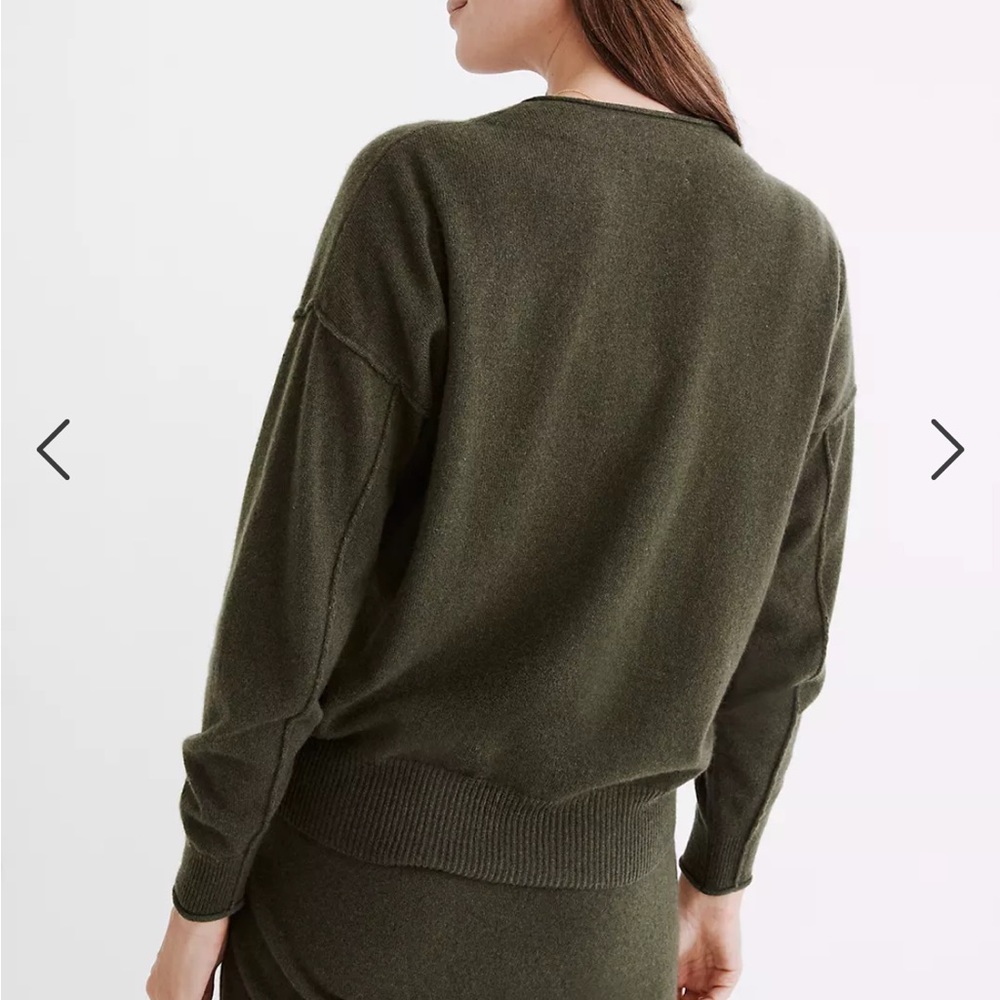 NWT (Re)sourced Cashmere Carlyn V-Neck Cardigan Sweater - Picture 4 of 11